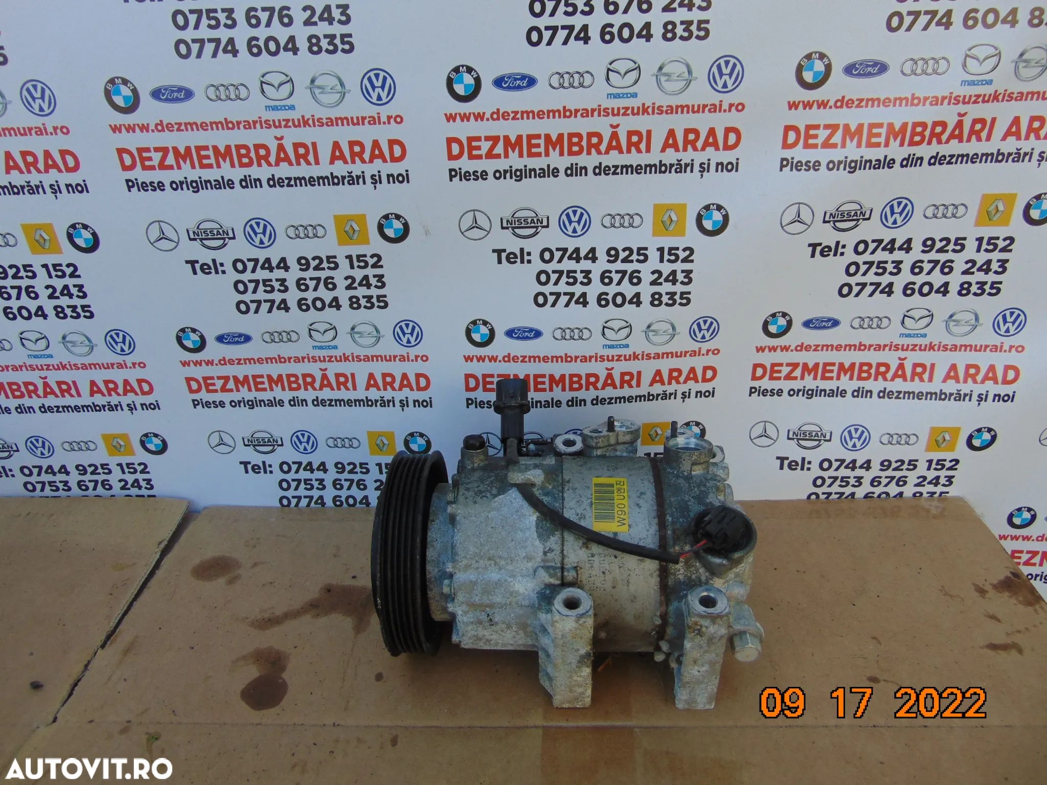 Compresor clima Kia Soul 1.6crdi Hyundai ix20 d4fb Venga elantra 1.6 dezmembrez - 1