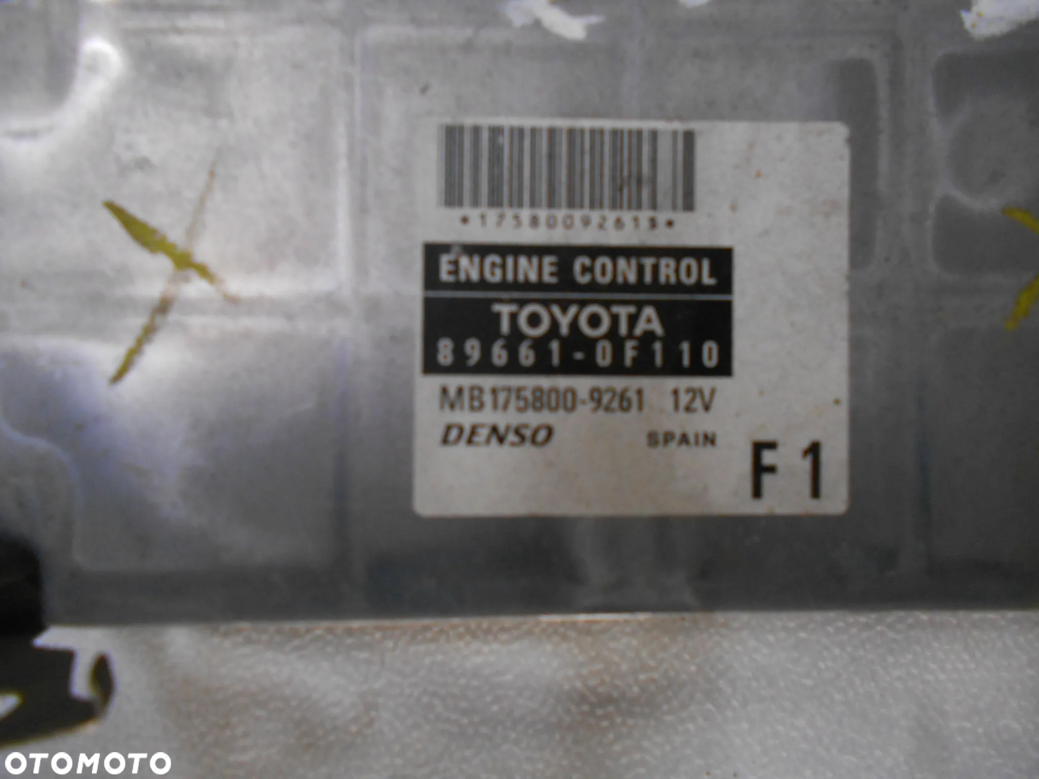 KOMPUTER SILNIKA Toyota Corolla Verso II 2.2D 89661-0F110 - 2