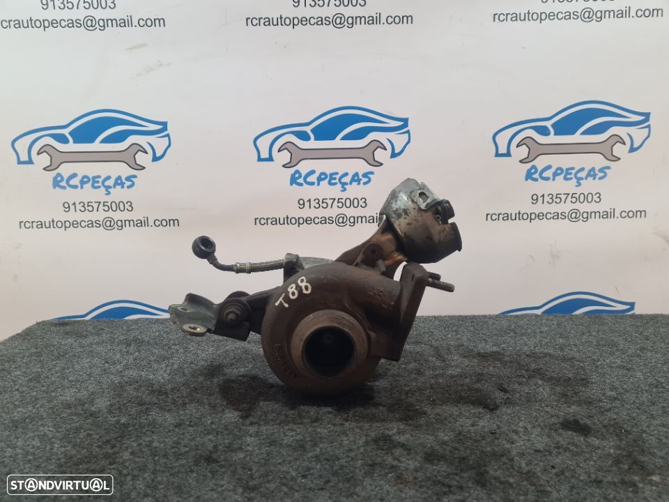TURBO ORIGINAL 9654919580 753556 GT1749V PEUGEOT 407 6D 2.0 Hdi 136CV RHR - 2