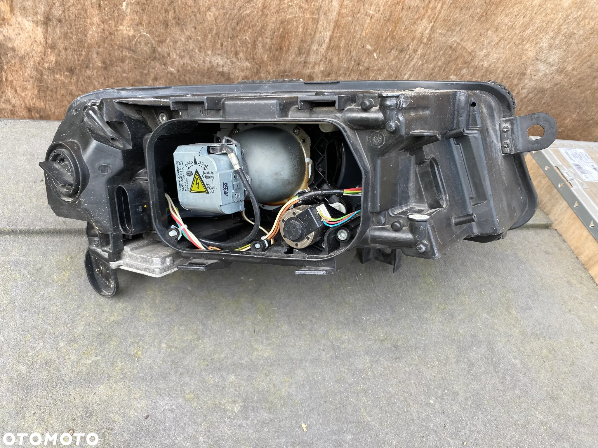 lampa audi a6 C6 bi xenon nieskrętny eu lewa - 7