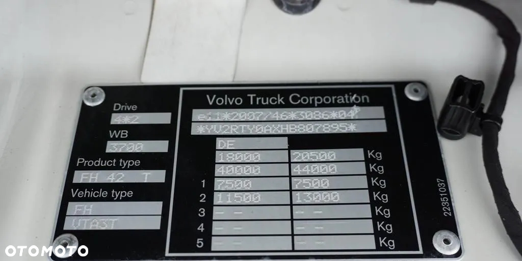 Volvo FH / 460 / EURO 6 / ACC / NISKI / HYDRAULIKA - 11