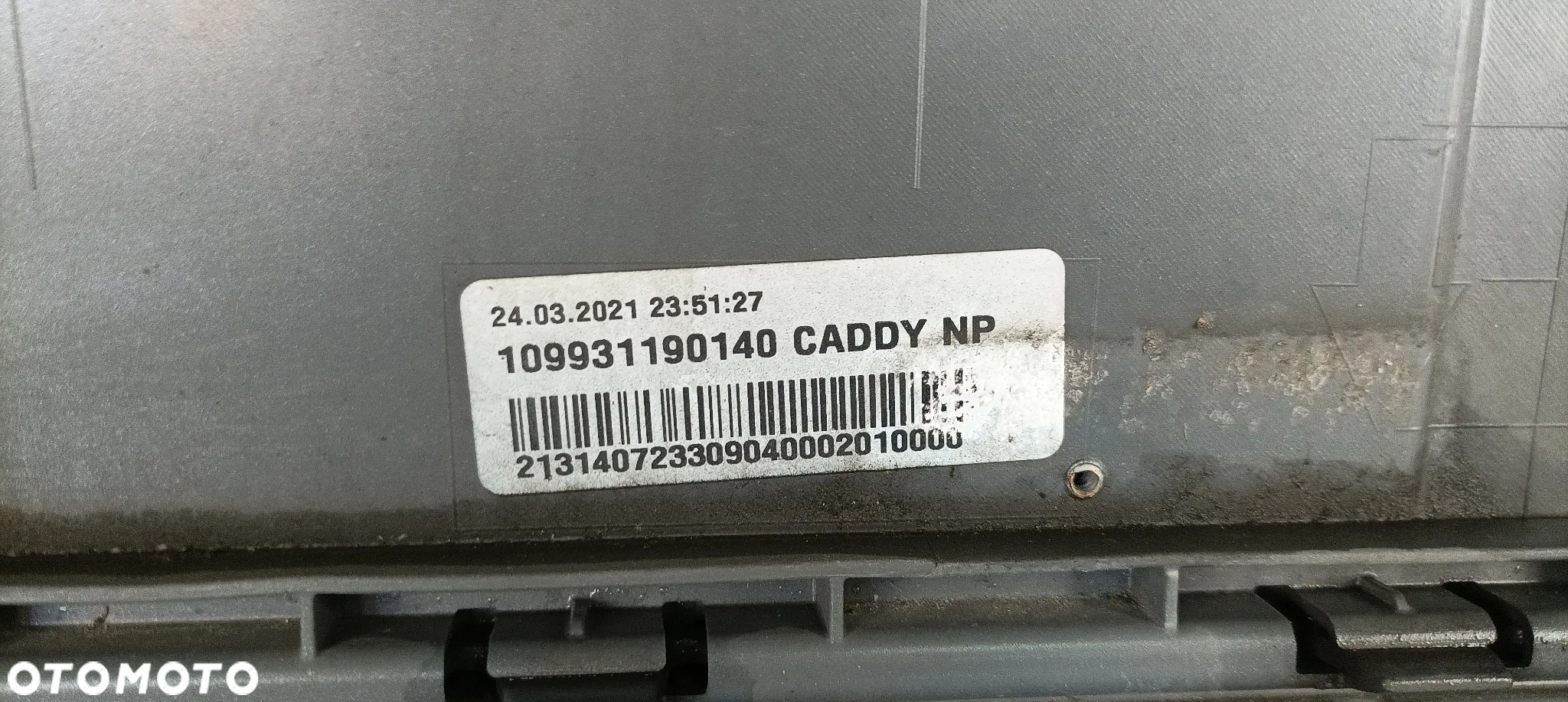 ZDERZAK PRZEDNI PRZÓD - VW CADDY IV 4 2K7 2020- - 17
