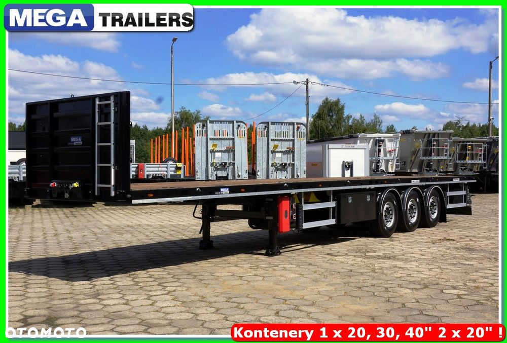 Mega DO KONSTRUKCJI / 39,0 T ład. drewno twarde, zblocza 16 T, zamki kontenerowe !!! - 2