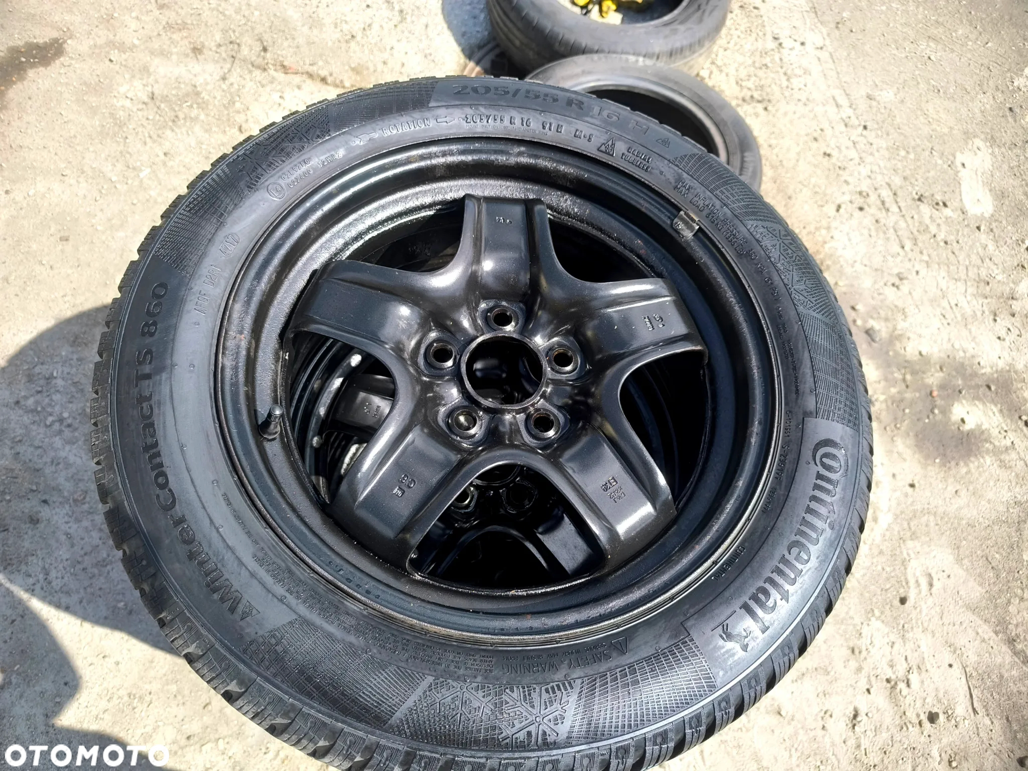 5x110 Felgi Strukturalne Stal 16 Koła Zimowe Zima OPEL SIGNUM VECTRA B C ZAFIRA A B ASTRA H SAAB 93 95 7mm Legnica ALU-RAD 205/55 - 3