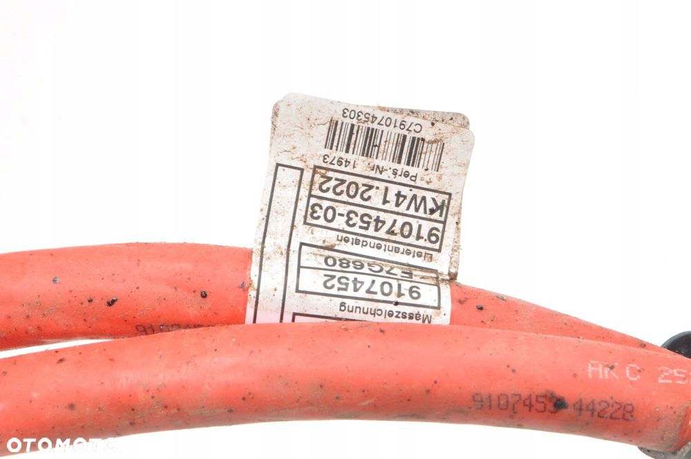 TOYOTA SUPRA MK5 3.0 GR KABEL PRZEWÓD PLUSOWY AKUMULATORA 23R 9107453 - 6