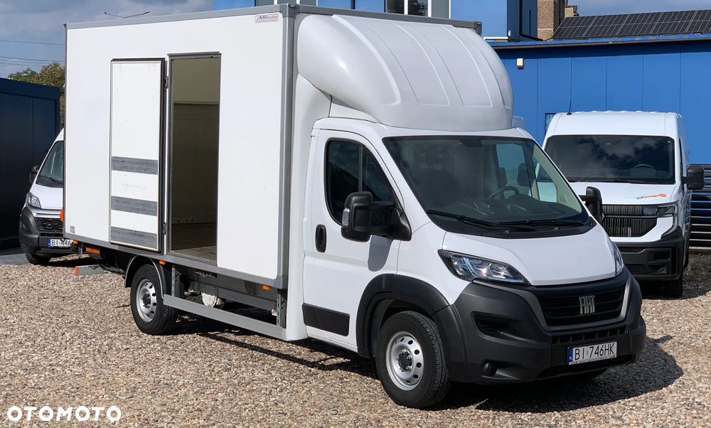 Fiat DUCATO WINDA DHOLLANDIA DMC3.5t ŁADOWNOŚĆ 800KG KONTENER PLUS DRZWI BOCZNE - 12