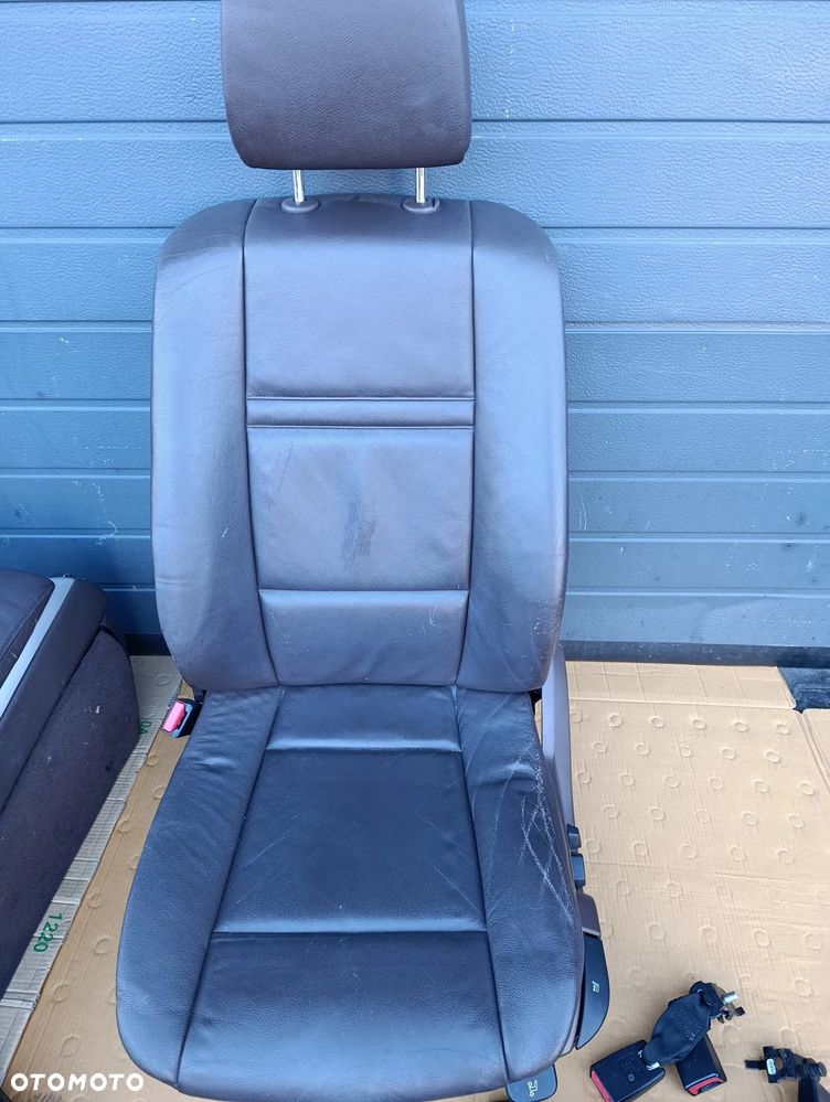 BMW X5 E70 FOTELE SIEDZENIA BOCZKI TUNEL KOMPLET GRZANE SKÓRA - 6