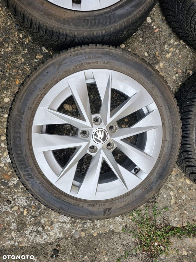 koła aluminiowe 5e3601025 skoda 205/55r17 - 3