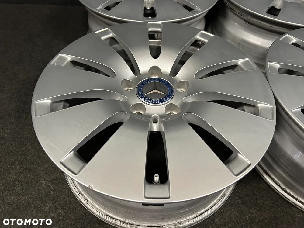 Alufelgi Mercedes C-Klasa W205, W204, A-Klasa W176, B-Klasa W246, VITO 16 cali 5x112 4szt. Ładne z czujnikami! - 9