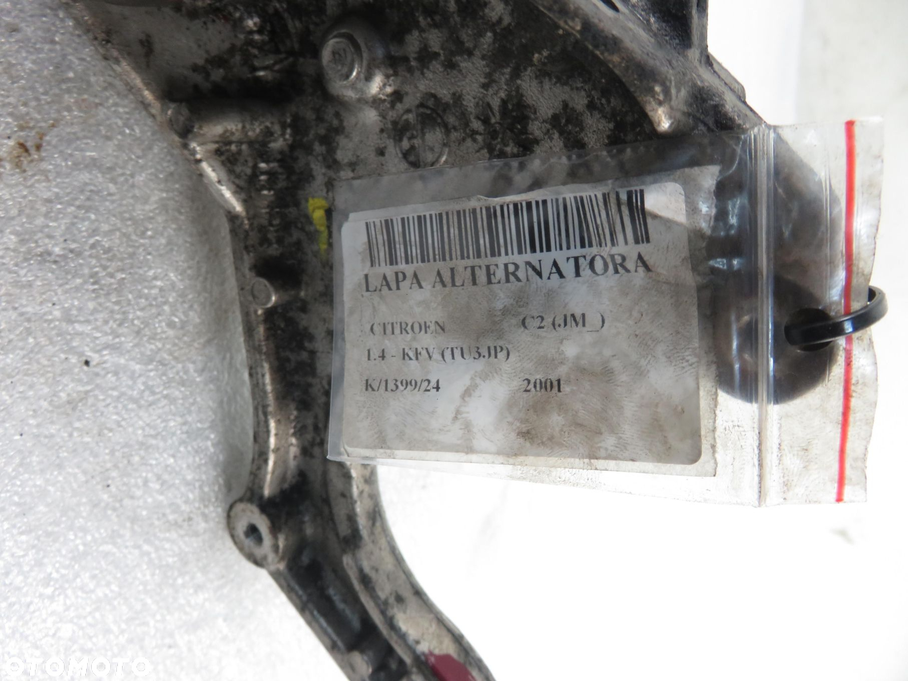 ŁAPA ALTERNATORA CITROEN C2 1.4  9640883780 9640883480 - 7