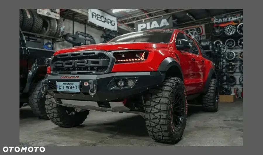 Volkswagen VW Amarok 2010–2022 Reflektory Przednie LED DRL Dynamiczny Kierunkowskaz Cofanie Komplet - 6