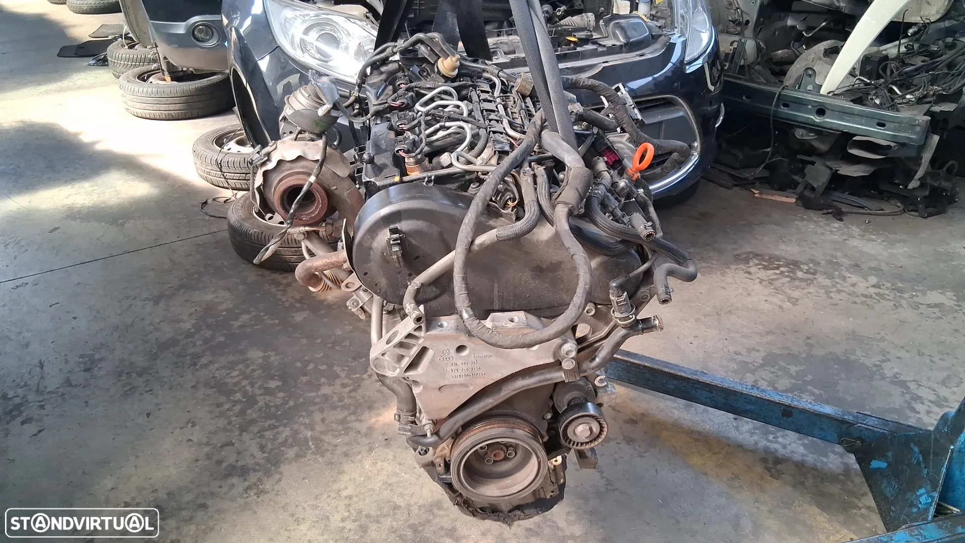 Motor CAY 1.6 tdi 105cv VW Seat Skoda Audi - 4