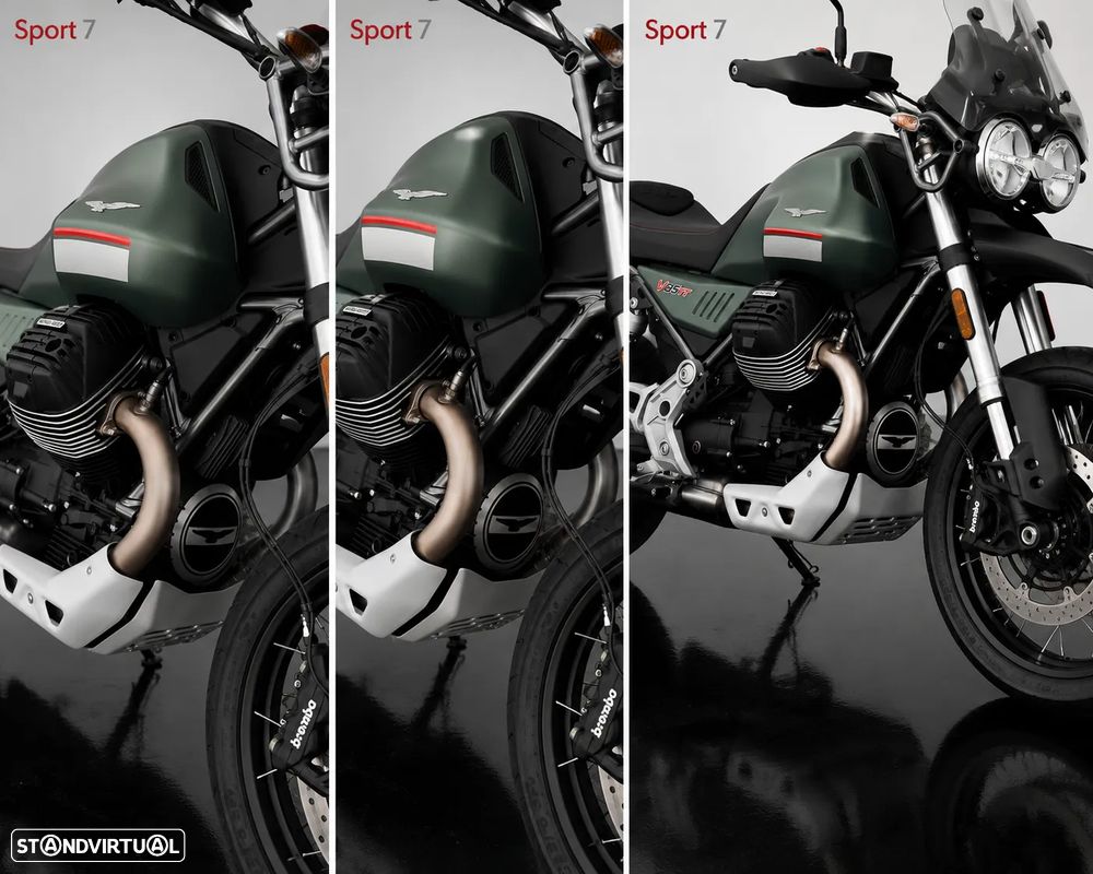 Moto Guzzi V85 Verde Altaj E5 (Rebaixada) - 9