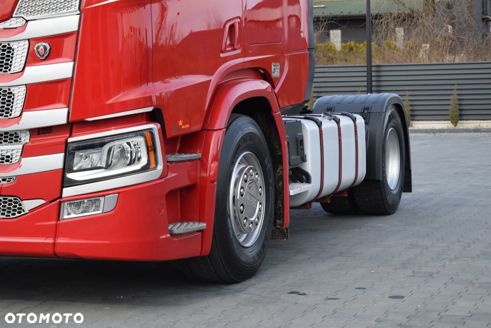 Scania R500 / FULL AIRMATIC / HYDRAULIKA / RETARDER / KLIMATYZACJA POSTOJOWA / ACC / KLIMA / FULL LEDY / 2021 / SERWISOWANA / SPROWADZONA - 11