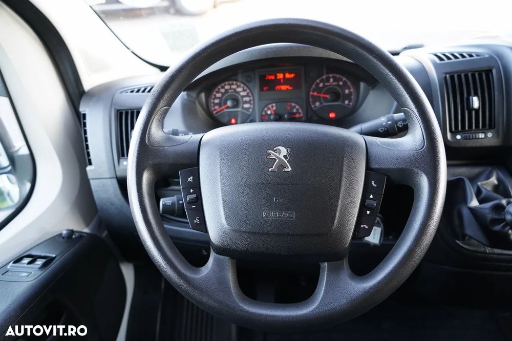 Iveco BOXER / 2.2 - 120 CP / L3H3 / AUTOUTILIZATOR DIN TABLĂ / 2022 / MANUAL / IMPORTAT - 27