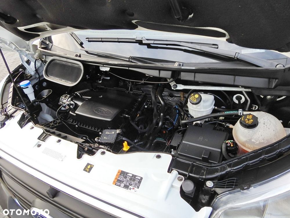 Ford TRANSIT PLANDEKA 10 PALET WEBASTO TEMPOMAT KLIMATYZACJA LEDY  160KM - 26