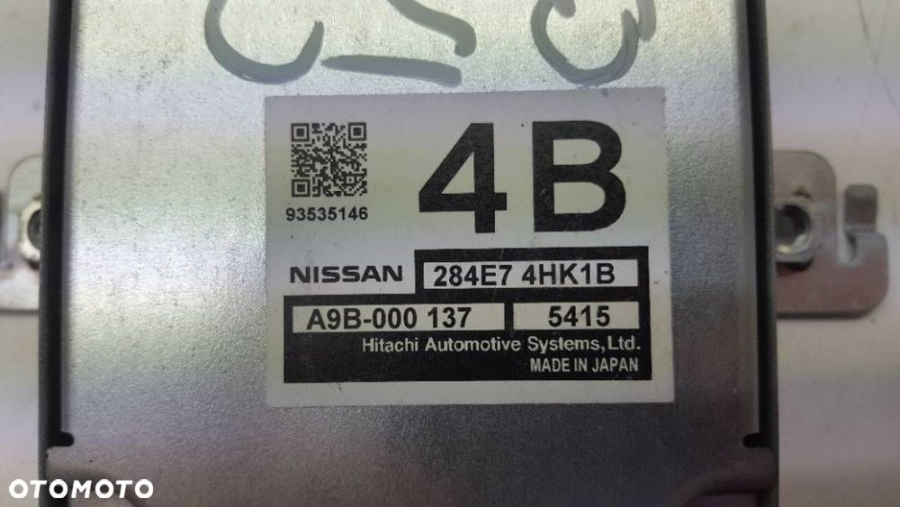 MODUŁ STEROWNIK INFINITI Q50 2.2 D 4B 284E7 4HK1B - 3