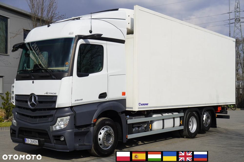 Mercedes-Benz Actros 2545 6×2 MP5 / chłodnia KRONE 18 EPAL / Carrier Supra 1150 MT - 1