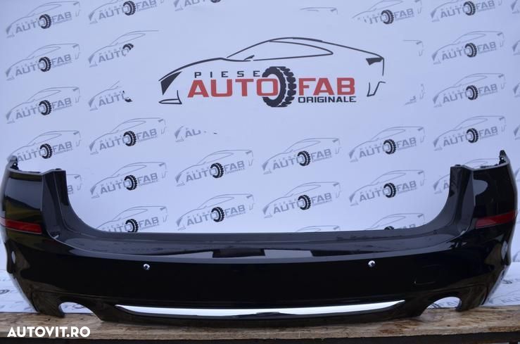 Bara spate Bmw Seria 5 Combi G31 Luxury/Sportline an 2017-2020 cu gauri pentru 6 senzori si 2 tobe - 1