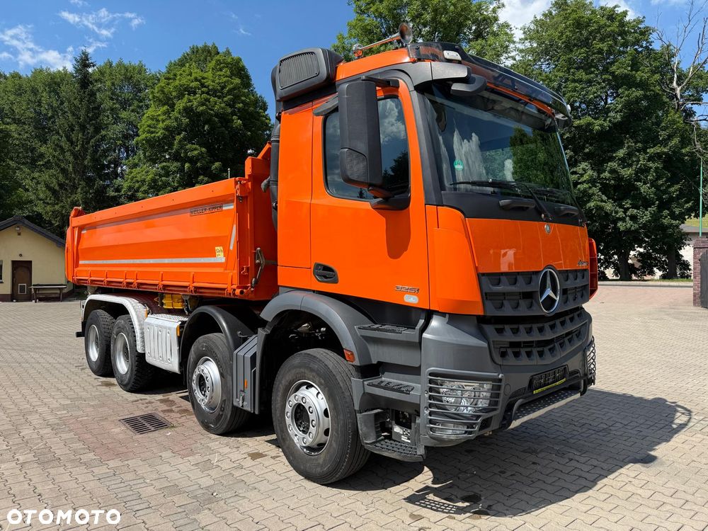 Mercedes-Benz 3551 AROCS wywrotka 3-str. MEILLER, BORDMATIC, MANUAL, 245 t.km.! - 9
