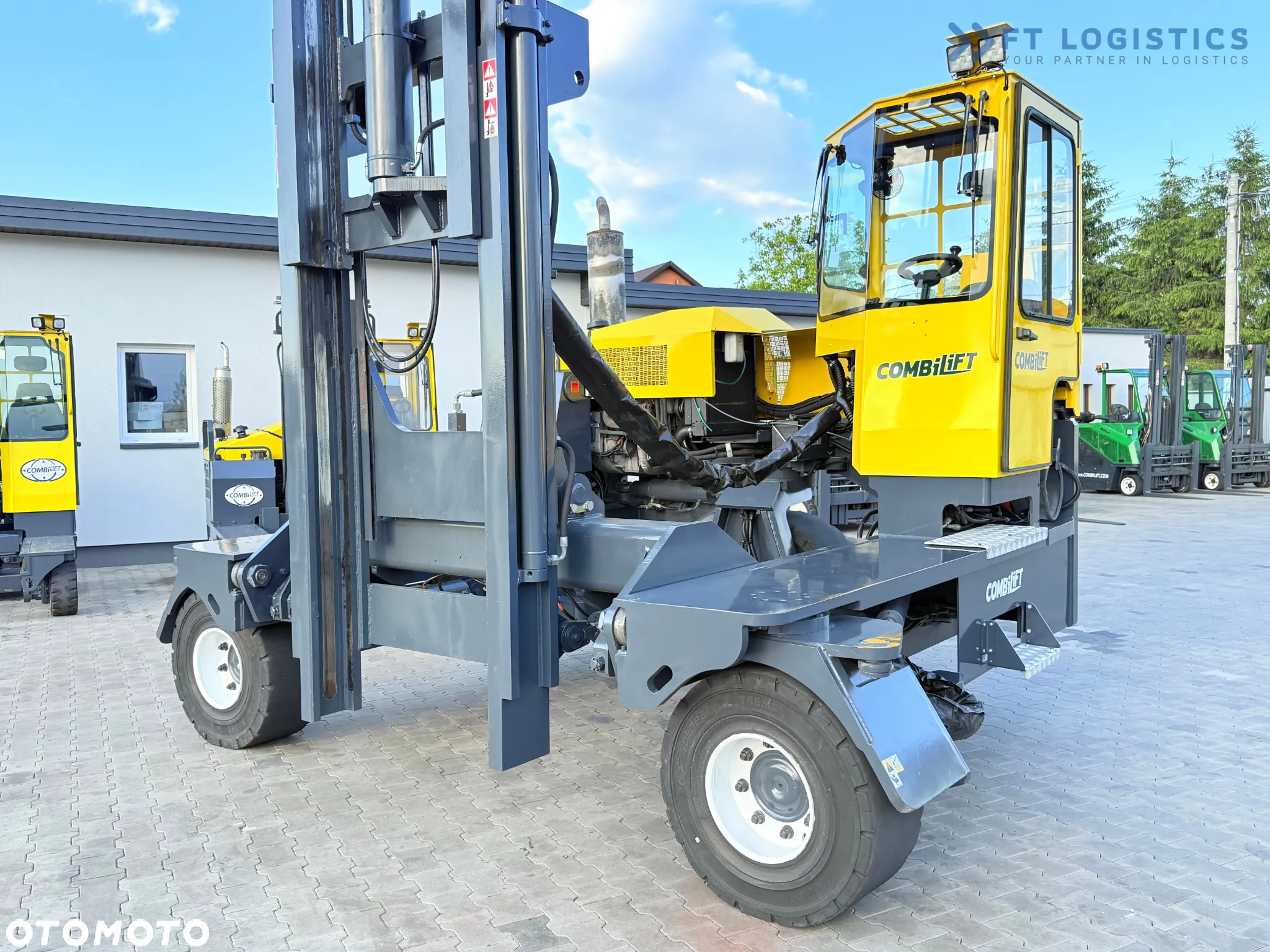 Combilift C14000 / GAS LPG / DUPLEX 3600MM / WOLNY SKOK / POZYCJONER / WIDŁY 1500MM / JAK NOWY - 39
