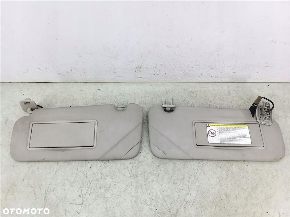 Osłona przeciwsłoneczna PRAWA LEWA DASZEK Peugeot 407 2004–2011 - 1