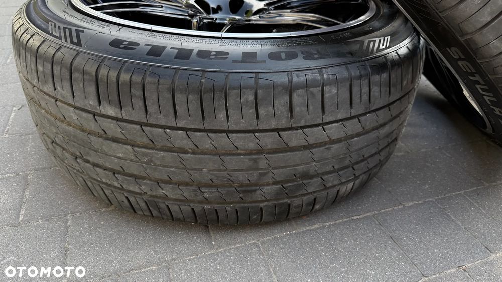 Kola r21 5x130 275/45 ET48 10.5J audi q7 sq7 porsche cayenne volkswagen vw touareg DOTZ Black alufelgi LongBeach - 18