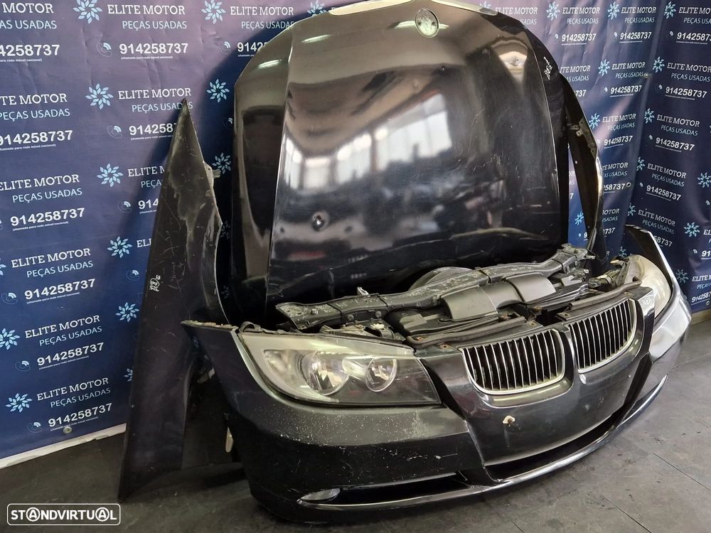 Frente completa usada BMW E90 E91 320D capot parachoques guardalamas oticas radiador 318d - 1