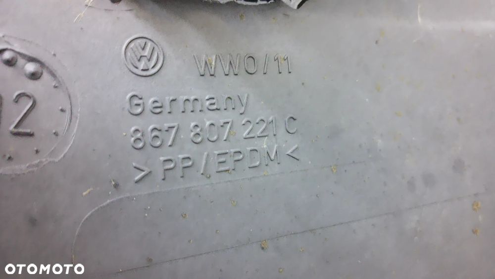 Vw Polo 6n II Zderzak Przód  867807221C - 10