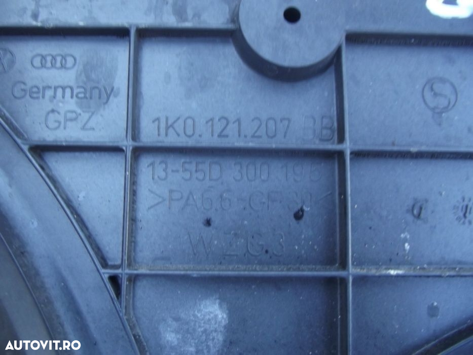 Radiator VW Golf 6 motor 1.4tsi radiatoare apa clima ventilatoare - 5