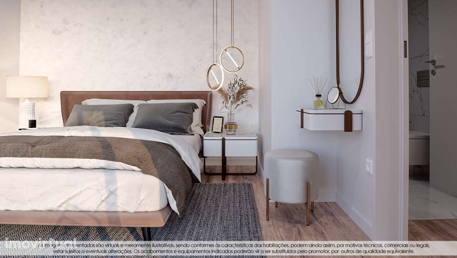 Apartamento T1 suite, no Green Plaza II, Canidelo, Vila Nova de Gaia - Grande imagem: 2/13