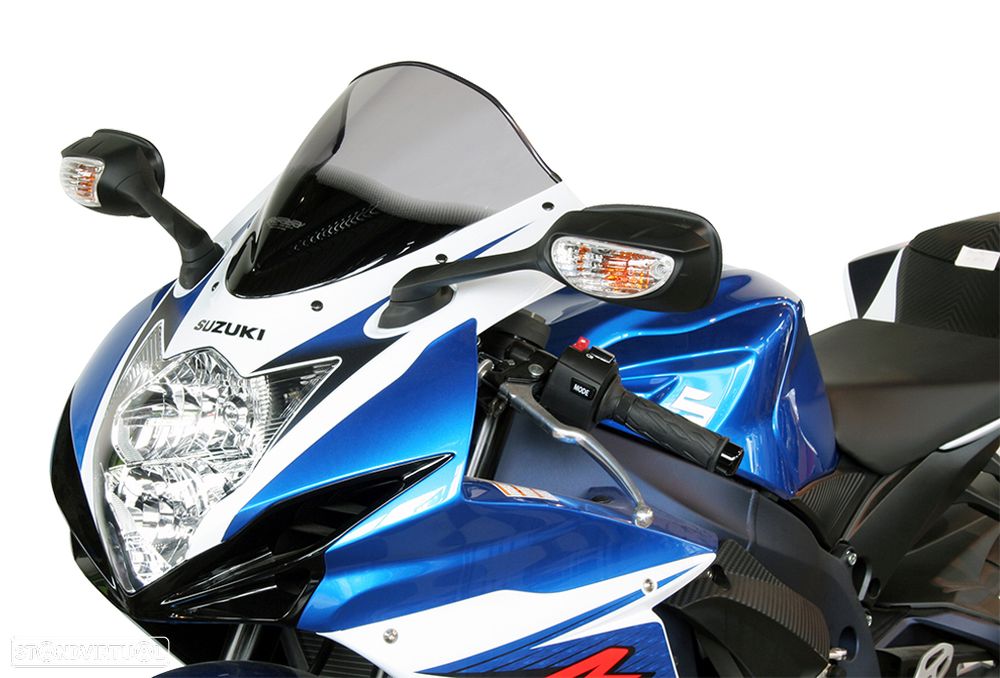 viseira mra racing fumado suzuki gsx-r 600 2011 - 2017 - 1