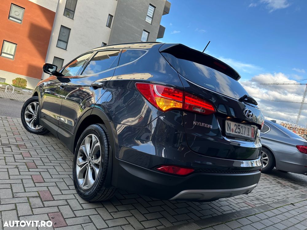 Hyundai Santa Fe blue 2.0 CRDI 4WD Premium - 4