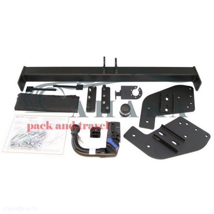 Hak Holowniczy Wypinany Automat Do Mitsubishi L-200 Pick-Up 2015-2019 (Podwójna Kabina, Wersja 4X4) - 2