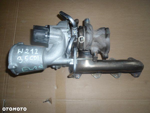 MERCEDES E KLASA W212 350 CDI TURBINA TURBOSPRĘŻARKA