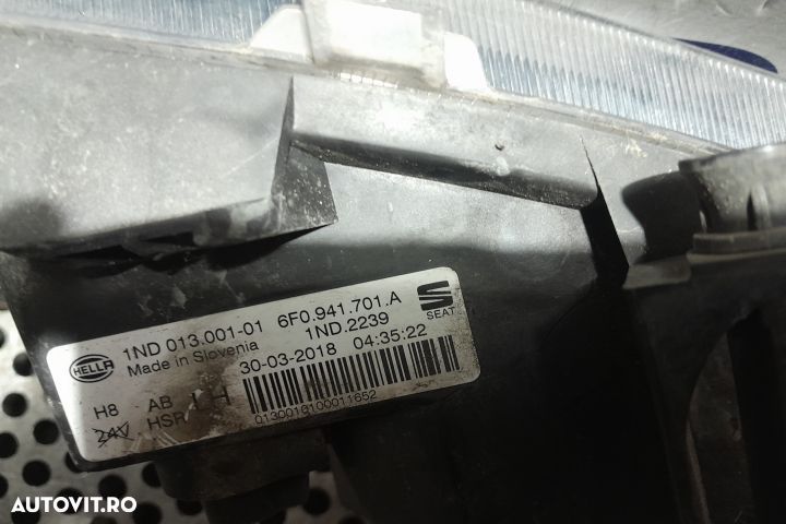Proiector stanga 6F0941701A 6F0941701A Seat Ibiza 5 KJ [2017 - 2021] - 5