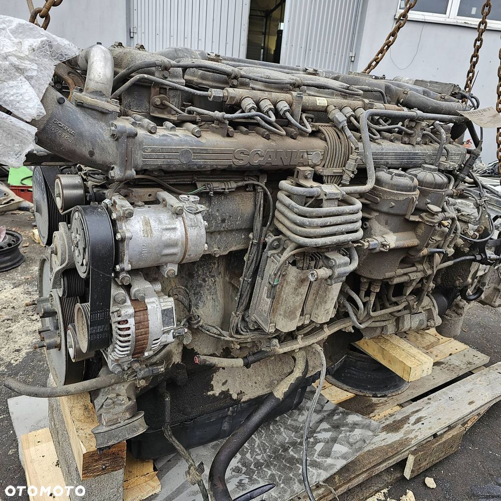 SILNIK KOMPLETNY SCANIA R490 DC13125 E6 EGR FV23 - 9