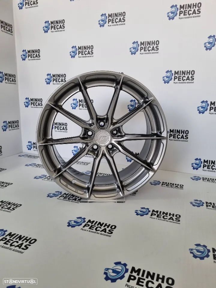 Jantes Japan Racing (JR37) em 17 (5x100) Hyper Black - 8