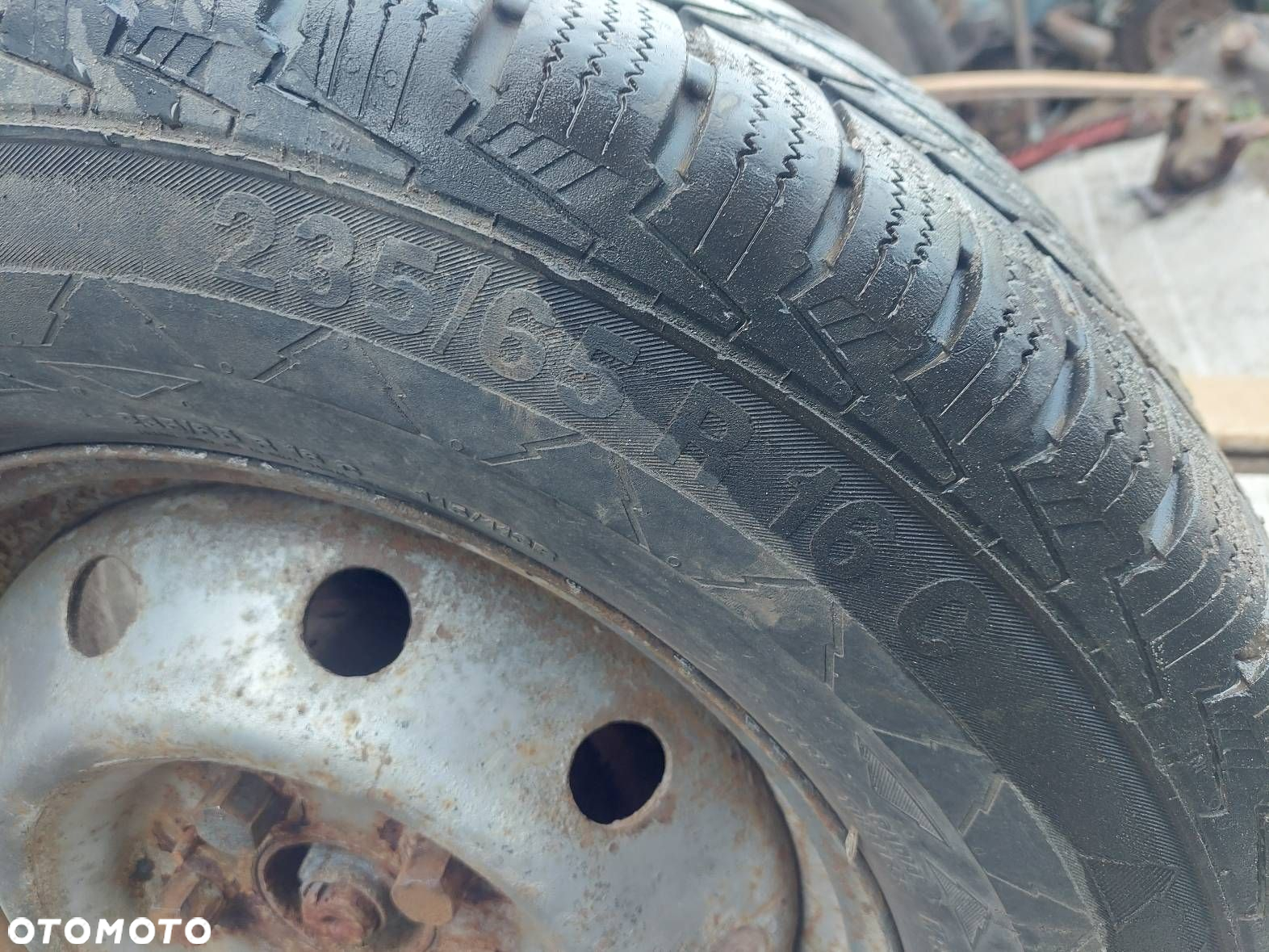 OŚ BELKA ZAWIESZENIA TYŁ + RESORY + KOŁA NA PRZYCZEPKĘ PEUGEOT BOXER I - 3