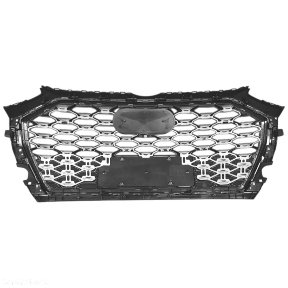 AUDI Q5 80A 2020+ LCI LIFT ATRAPA CHŁODNICY GRILL BLACK CZARNY - 4