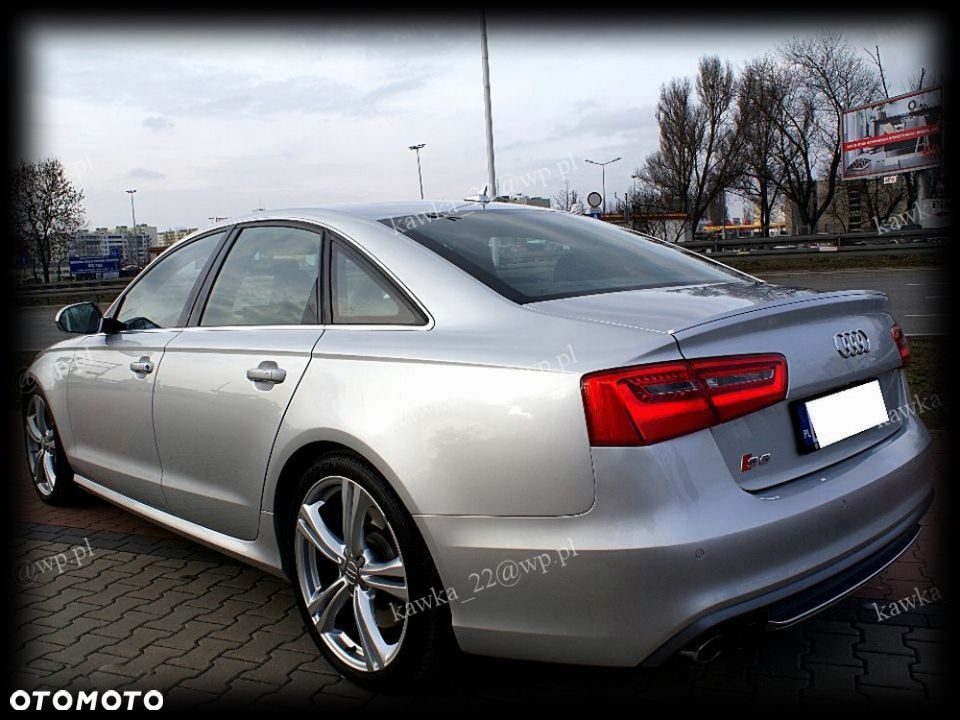 AUDI A6 C7 SPOILER LOTKA SPOJLER S-LINE PODKŁAD!!! - 6