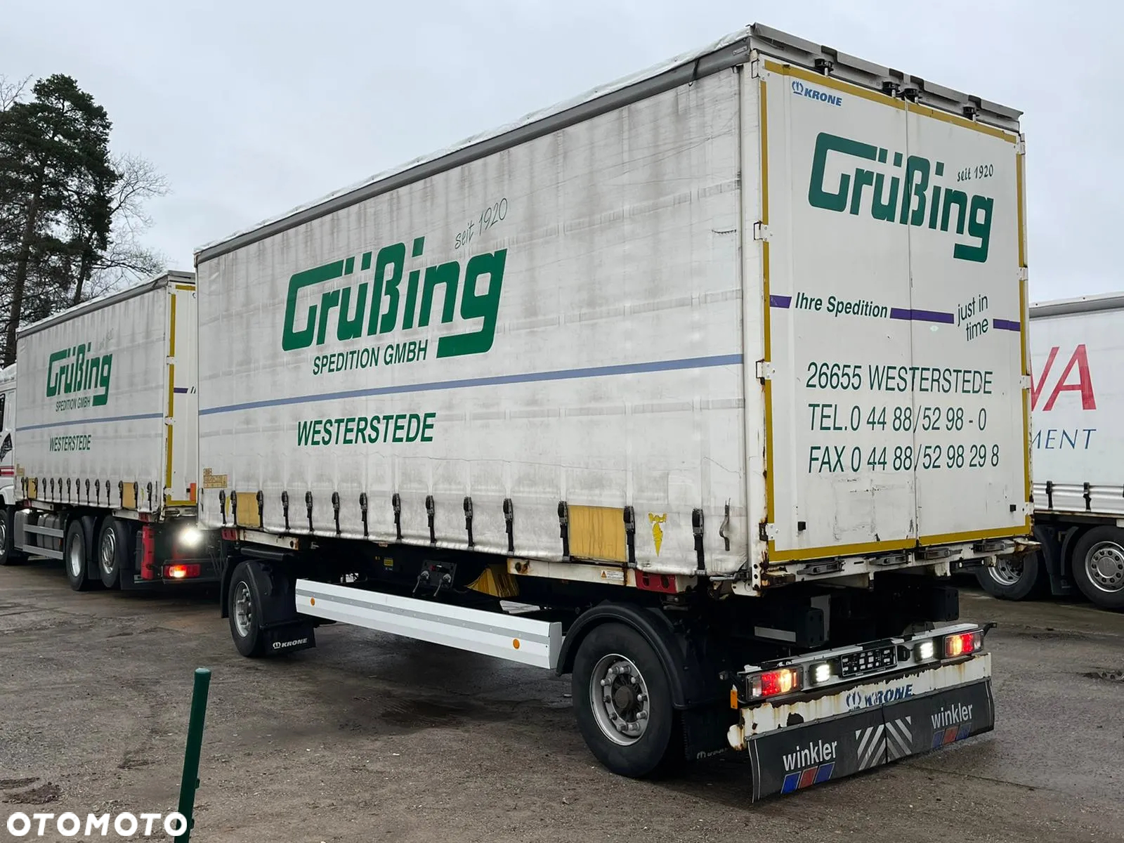 Volvo FH ;  firanka napojówka * przewierty * 6x2 * bdf * - 12