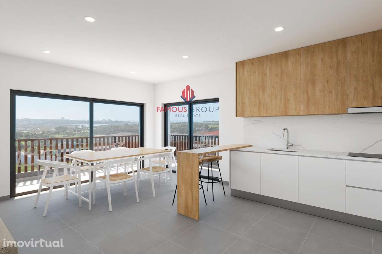 Apartamento T3 novo com piscina e estacionamento - Grande imagem: 3/25