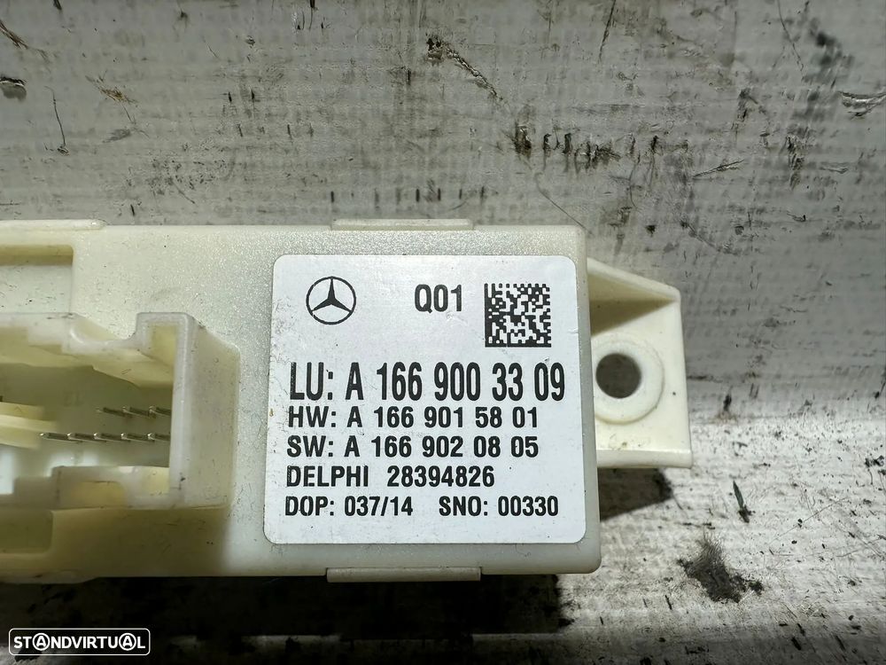 .Modulo Centralina Comutador Switch Luzes Original Mercedes Benz A1669003309 2010 - 2018 - 8