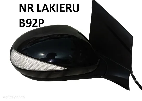 HONDA CIVIC VIII UFO 9 LUB 7 PIN DOWOLNY KOLOR NAPRAWA LUSTERKA wkład kierunek obudowa ramka - 16
