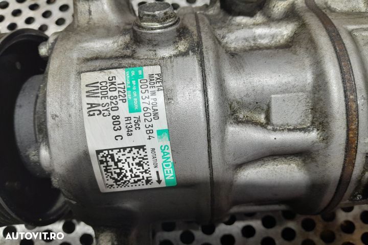 Compresor AC 5K0820803C 5K0820803C Volkswagen VW Golf 6 [2008 - 2015] - 4