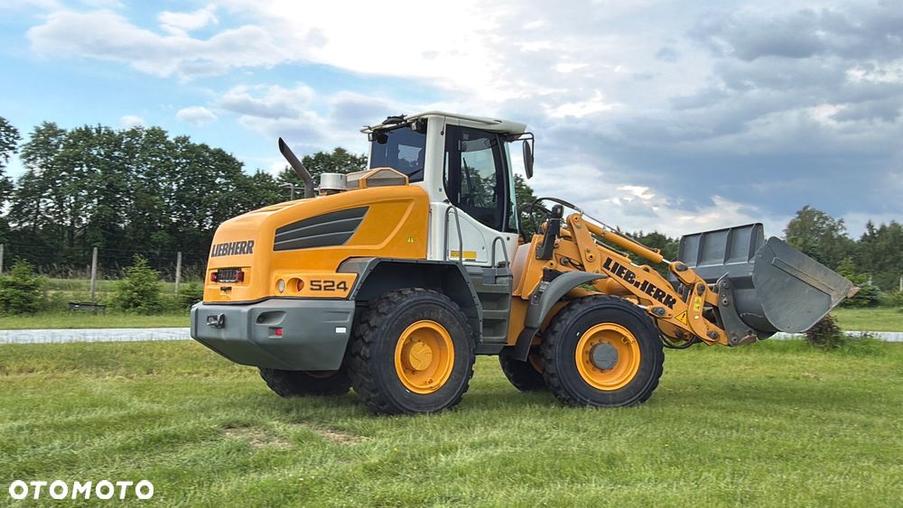 Liebherr Ładowarka Liebherr L524 KLIMA łyżka2,5m3+widły bezAdblue i Dpf szybkozłącze hydr. Cat Caterpillar 924K  924H  930K Volvo L60H / L70H Komatsu WA200-8 WA270-8JCB 426 427 - 17