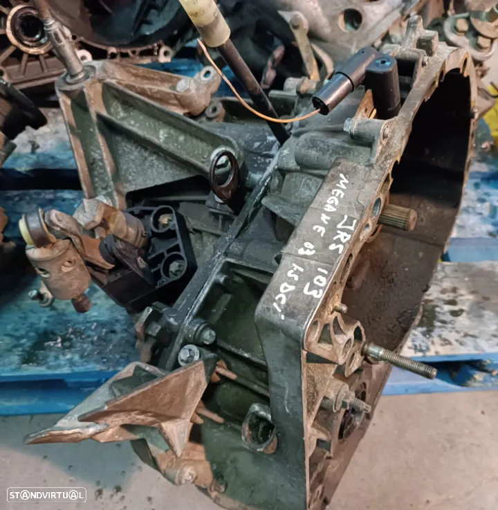 CAIXA DE 5 VELOCIDADES RENAULT MEGANE II 1.5DCI JR5102 JR5103 - 2