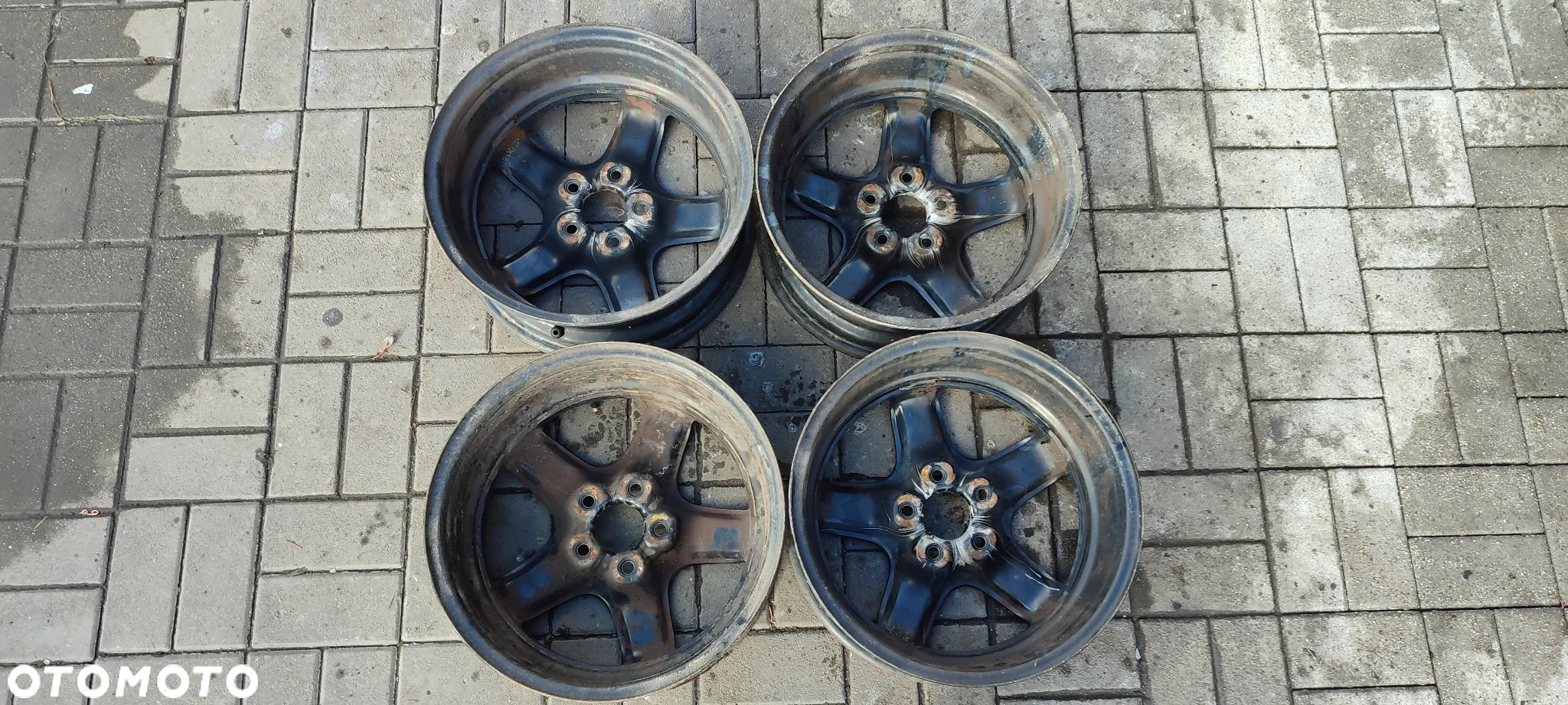 FELGI STRUKTURALNE 6,5Jx16 CALI ET39 5X110 OPEL ASTRA ZAFIRA MERIVA B KOMPLET - 8