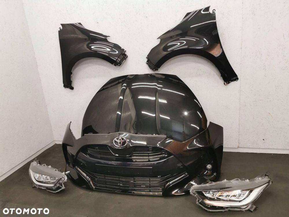 toyota yaris hev 4 iv lift przód kompletny zestaw części lakier 409 ledy